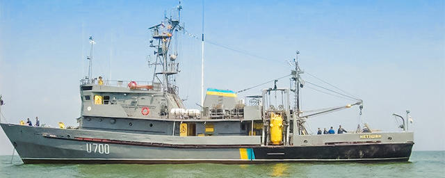 На ЧСЗ идет подготовка к ремонту морского водолазного судна «Нетешин»