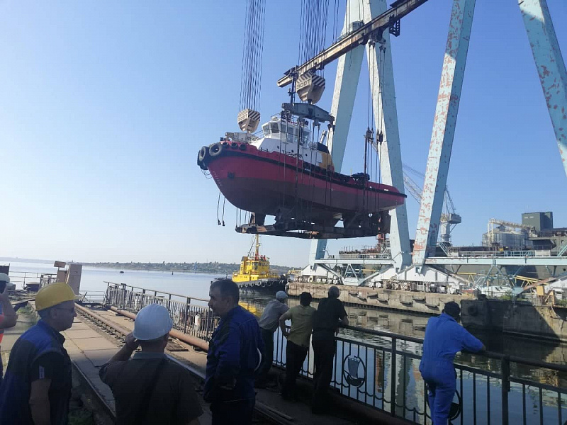 На Николаевской верфи СМГ отремонтирован  буксир грузинского флота «Тамара-1»