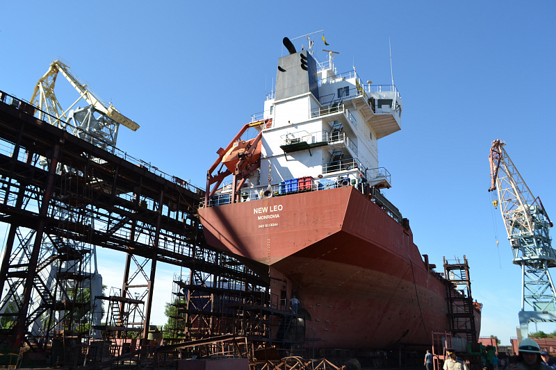 СМГ завершает ремонт универсального судна «NEW LEO»